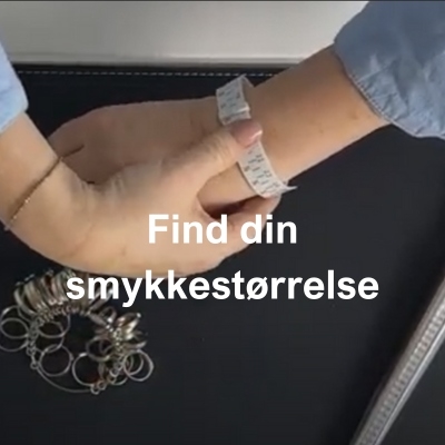 Find din smykke størrelse